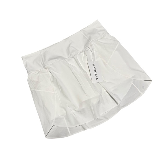 Athleta Run With It Skort 16" Women's White Athletic Skirt  Size 1X NWT - Picture 3 of 6
